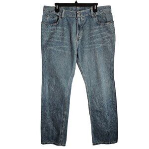 Old Navy Mens 2008 Boot-Cut Jeans 36x32 Denim Blue Y2K Casual Wear